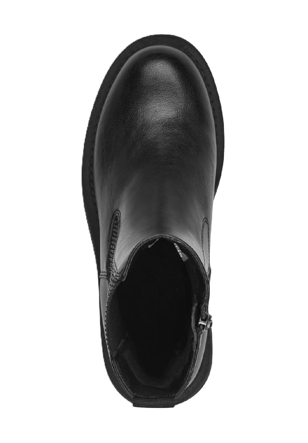 Tamaris Chelsea Boots Blockabsatz Zuglasche für Damen Große Rabatte