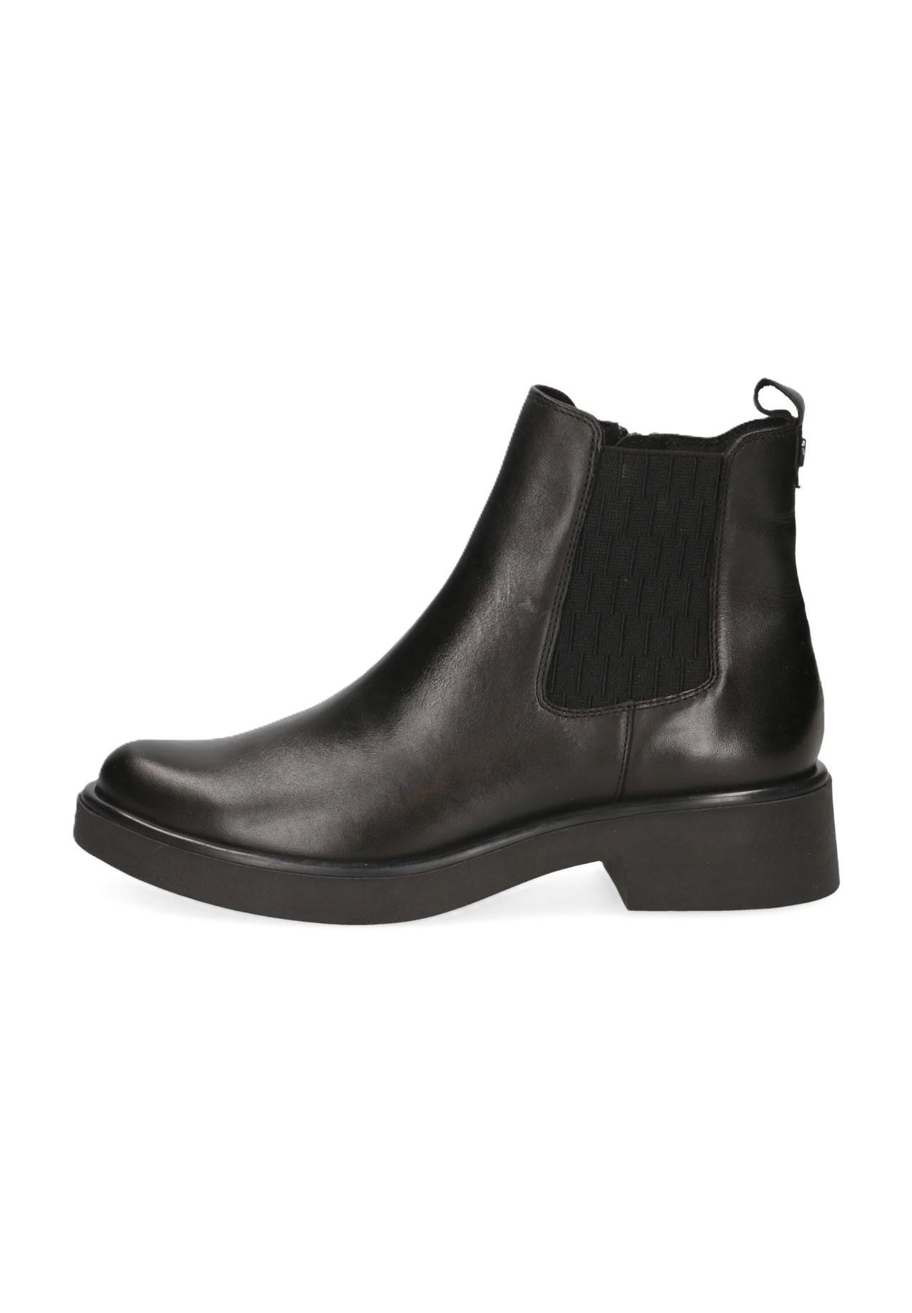 Caprice Chelsea Boots Leder Blockabsatz für Damen VIP-Rabatte