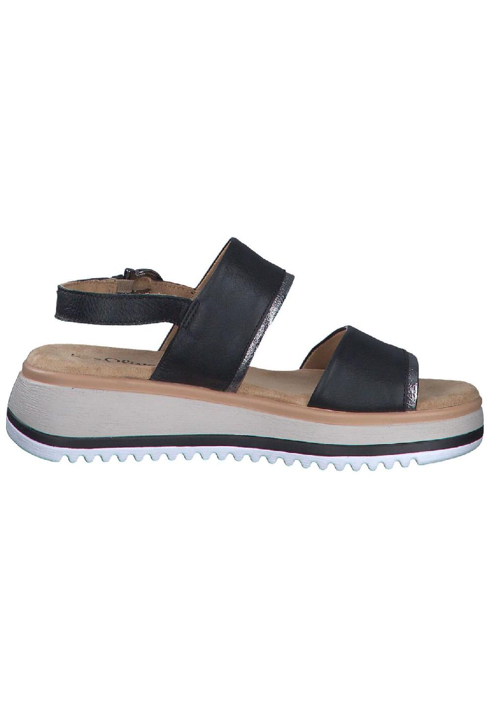 s.Oliver Leder Sandalen Angebote