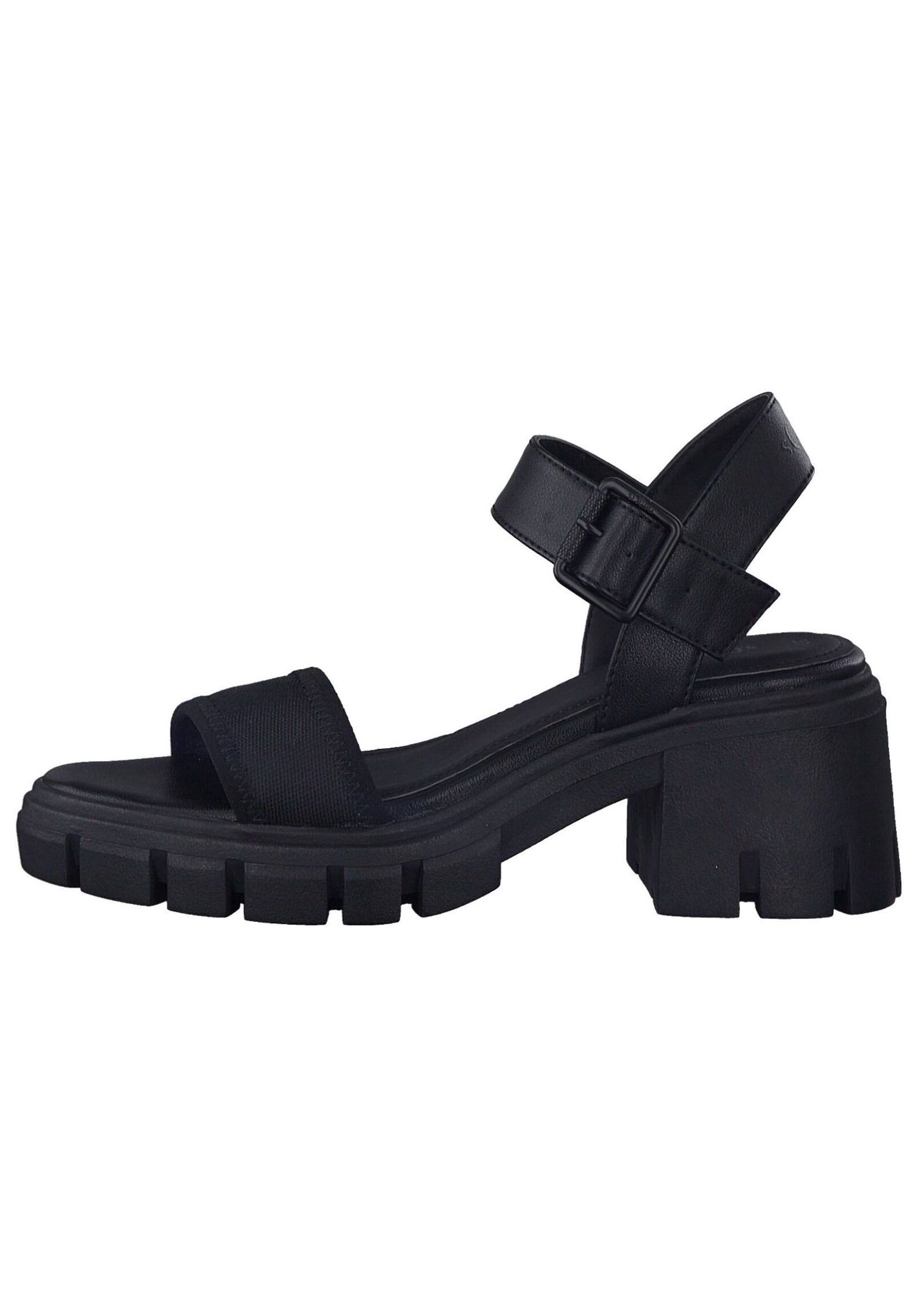 s.Oliver Lederimitat/Textil Sandalen Günstiger Verkauf