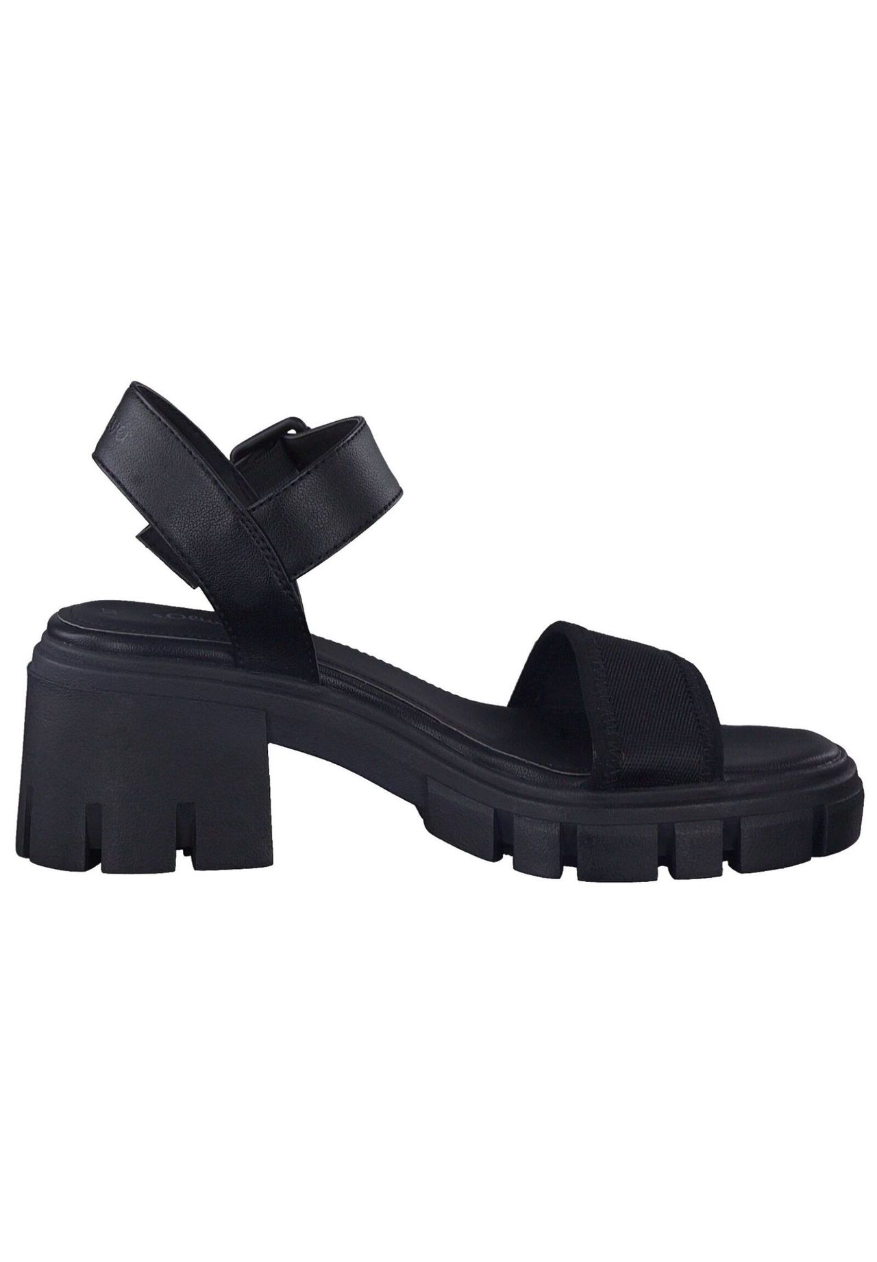 s.Oliver Lederimitat/Textil Sandalen Günstiger Verkauf