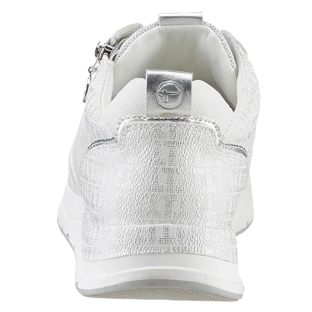 Tamaris Keilsneaker Freizeitschuh Halbschuh Schnürschuh mit praktischem Wechselfußbett bestellen Blitzangebot