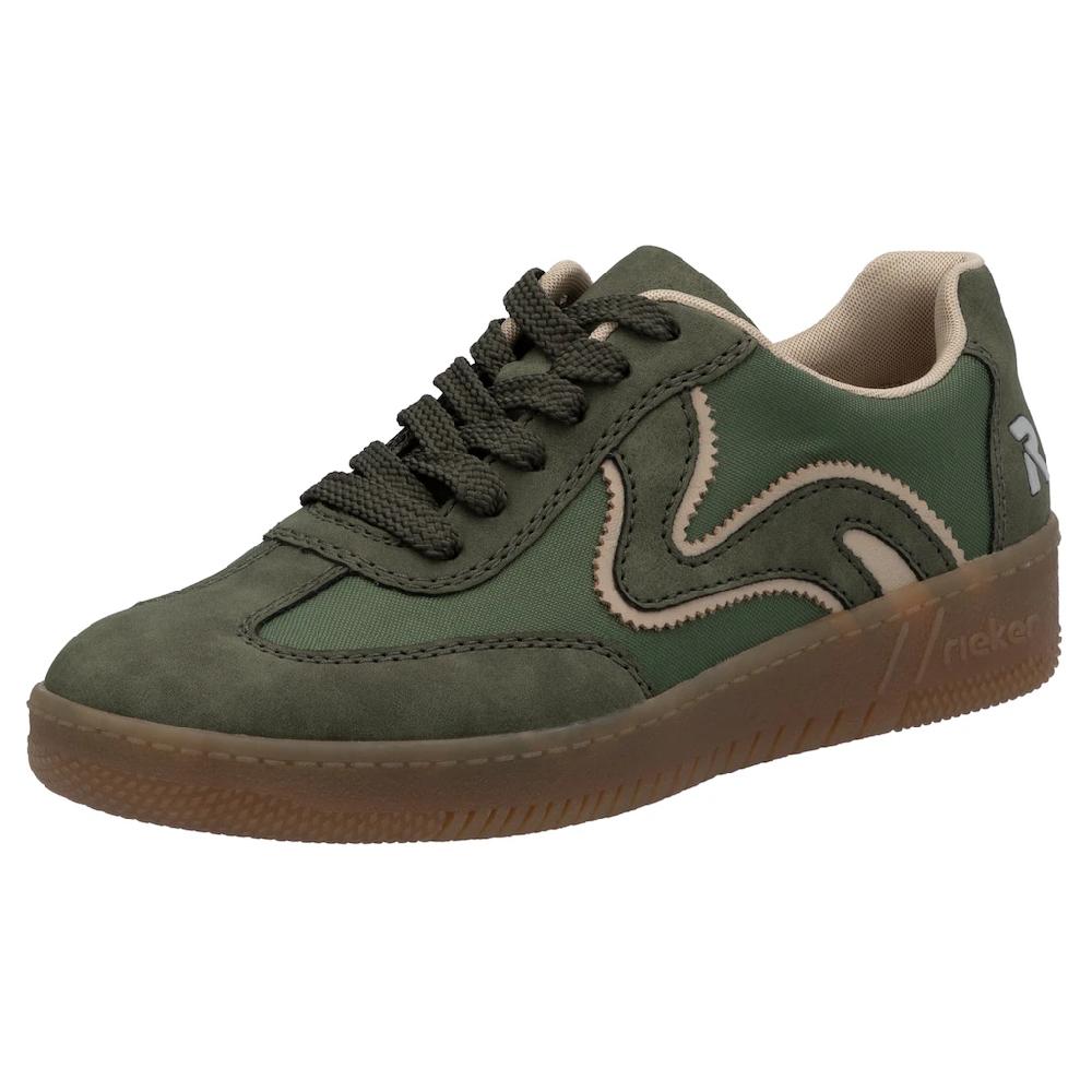 RIEKER Sport Plateausneaker Freizeitschuh Halbschuh Schnürschuh in veganer Verarbeitung bestellen Neueste Stile