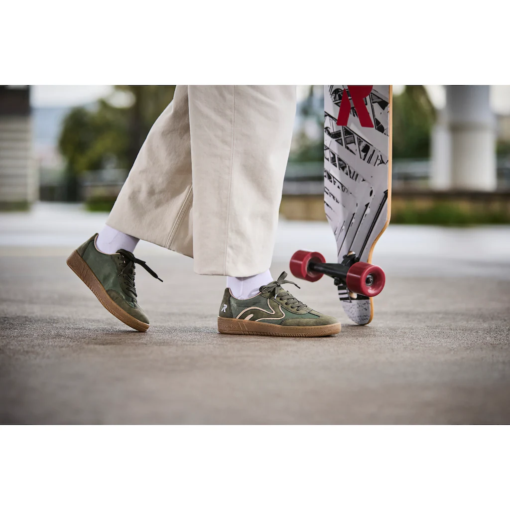 RIEKER Sport Plateausneaker Freizeitschuh Halbschuh Schnürschuh in veganer Verarbeitung bestellen Neueste Stile