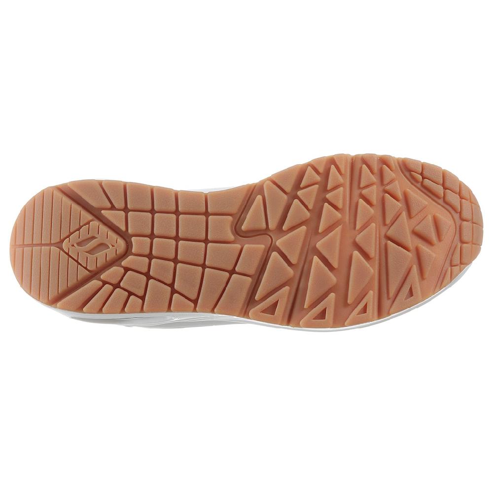 Skechers Slip-On Sneaker »UNO SHIMMER AWAY« Slipper Freizeitschuh Plateausneaker mit modischem Keilabsatz ▷ für Letzter Tag