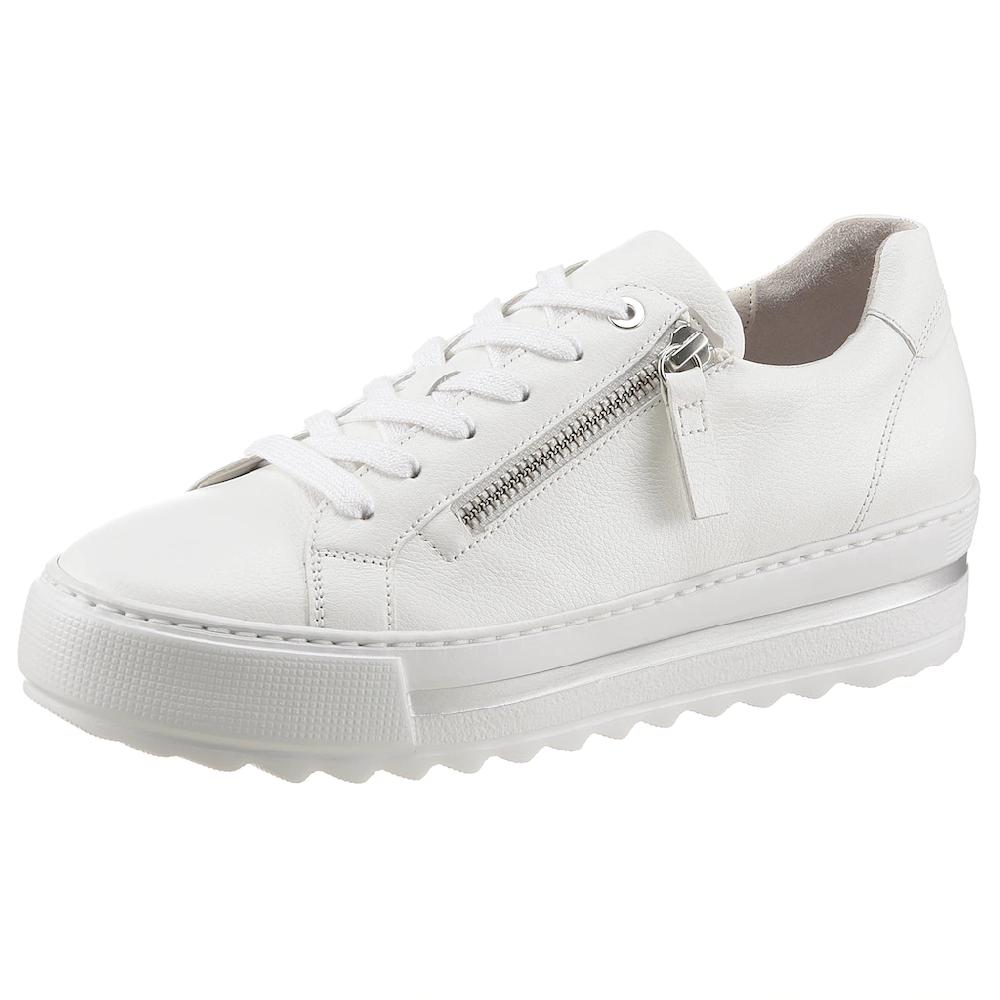 Gabor Plateausneaker »FLORENZ« in Schuhweite G (=weit) Freizeitschuh Halbschuh Schnürschuh Nur noch ein Tag übrig