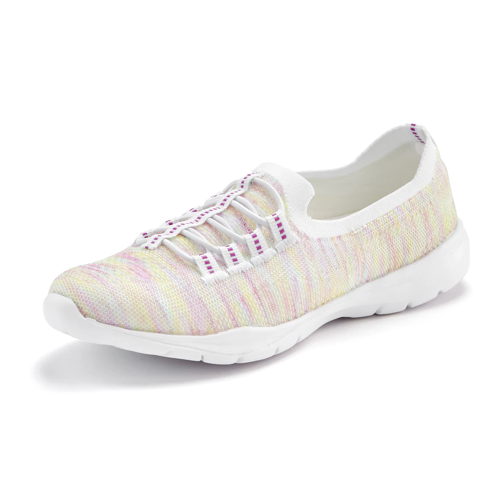 LASCANA Sneaker Slipper Halbschuh zum Reinschlüpfen leichtes Meshmaterial VEGAN Riesige Rabatte
