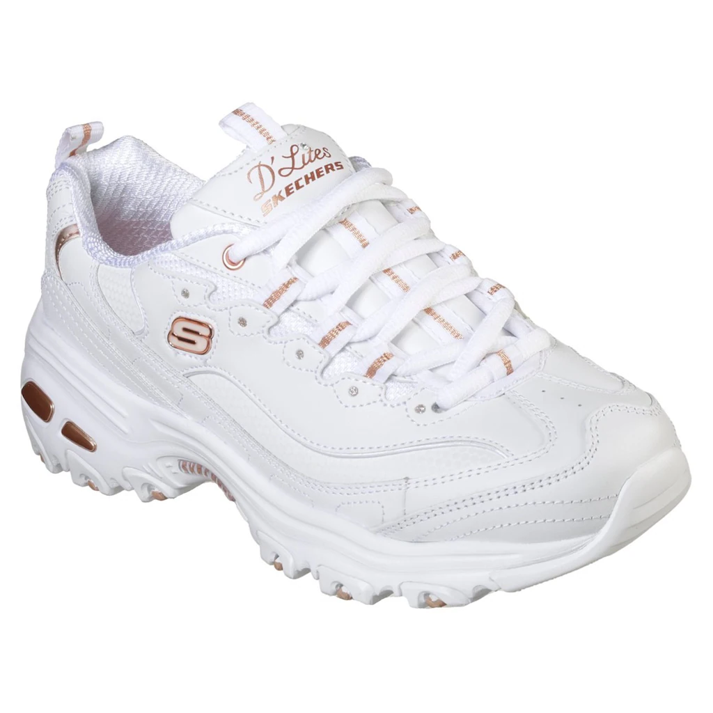 Skechers Sneaker »D´Lites-Fresh Start« Freizeitschuh Halbschuh Schnürschuh mit Bio-Dri-Ausstattung online bestellen Black Friday Preise
