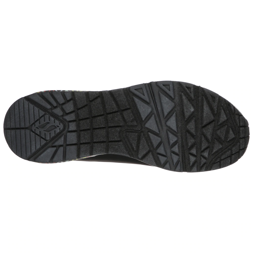 Skechers Wedgesneaker »UNO-LOVING LOVE« Freizeitschuh Halbschuh Schnürschuh mit coolem Graffiti-Print bestellen Online