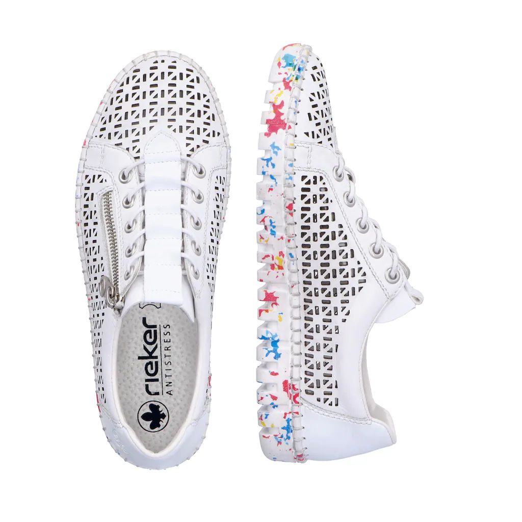 Rieker Slip-On Sneaker Halbschuh Freizeitschuh Schlupfschuh mit Gummizug bestellen Angebote