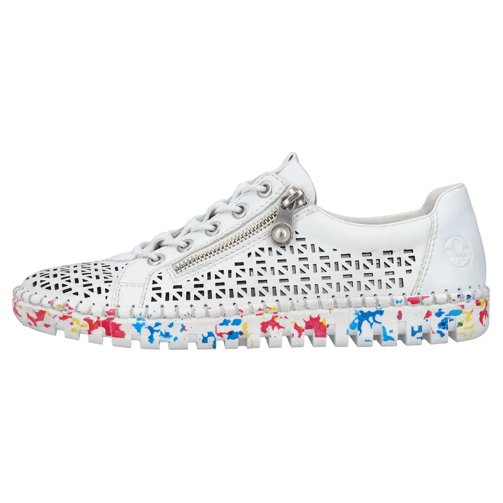Rieker Slip-On Sneaker Halbschuh Freizeitschuh Schlupfschuh mit Gummizug bestellen Angebote