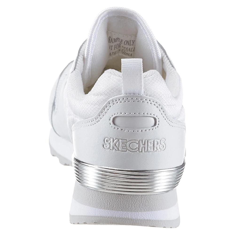 Skechers Sneaker »Gold´n Gurl« Freizeitschuh Halbschuh Schnürschuh mit Metallic-Details Fabrikverkauf