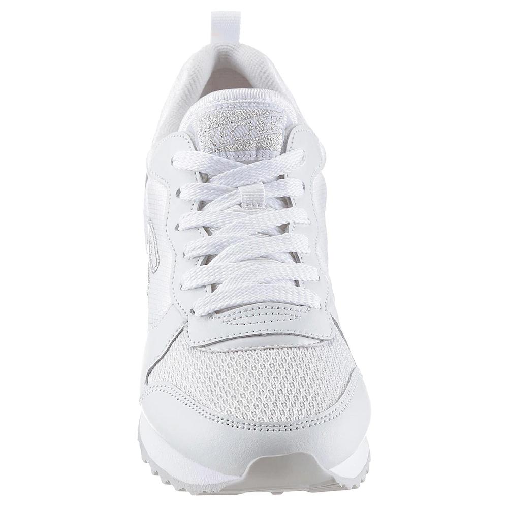 Skechers Sneaker »Gold´n Gurl« Freizeitschuh Halbschuh Schnürschuh mit Metallic-Details Fabrikverkauf