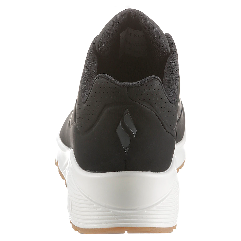 Skechers Wedgesneaker »Uno - Stand on Air« Freizeitschuh Halbschuh Schnürschuh mit feiner Perforation kaufen Limitierter Zeitrabatt