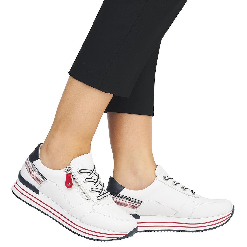 Remonte Plateausneaker mit Wechselfußbett Freizeitschuh Halbschuh Schnürschuh online bestellen Osterangebot