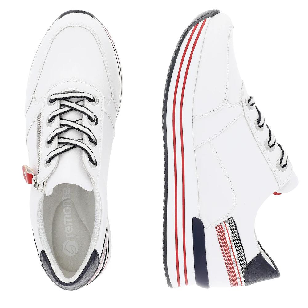Remonte Plateausneaker mit Wechselfußbett Freizeitschuh Halbschuh Schnürschuh online bestellen Osterangebot