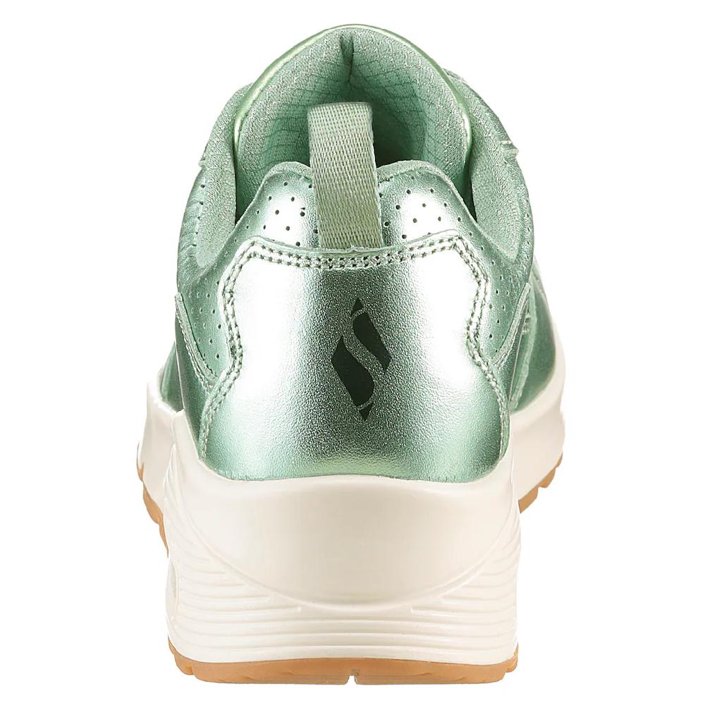 Skechers Sneaker »UNO-METALLIXS« Keilsneaker Plateausneaker Schnürschuh Halbschuh im Metallic-Look online kaufen Bestseller