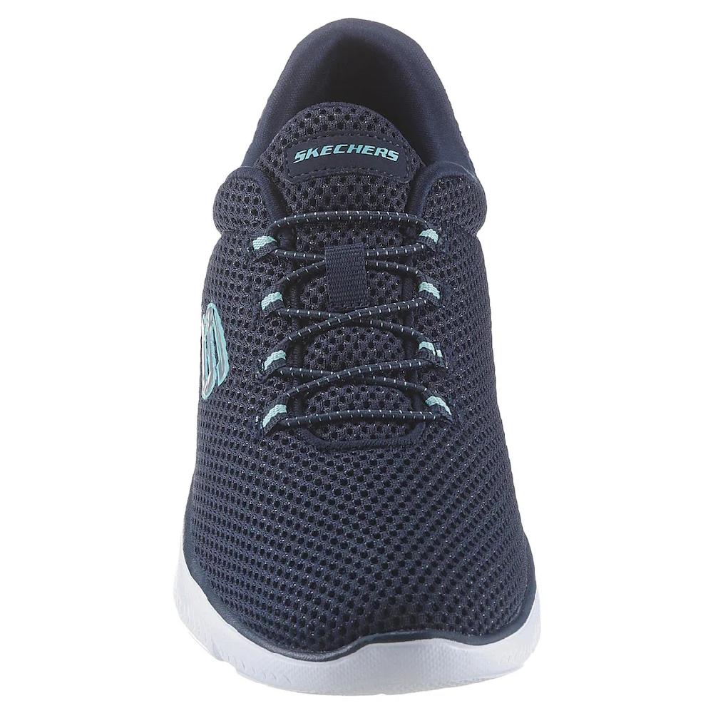 Skechers Slip-On Sneaker »Summits« Slipper Freizeitschuh Komfortschuh mit gepolstertem Schaftrand bestellen Sonderangebote