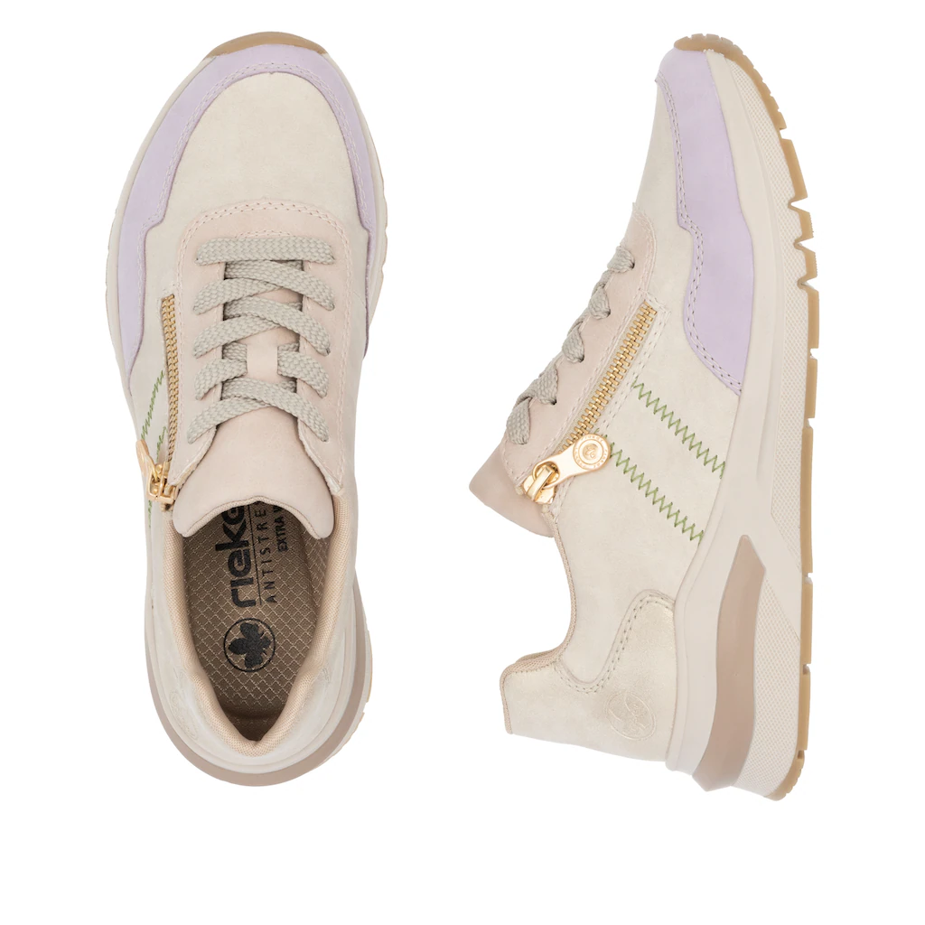 Rieker Wedgesneaker Freizeitschuh Halbschuh Schnürschuh in bequemer Form online kaufen Bis zu 60% Rabatt