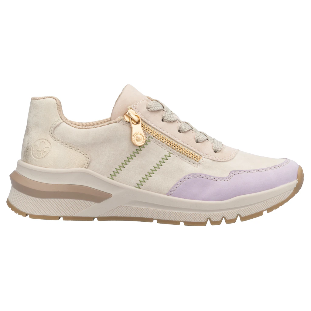 Rieker Wedgesneaker Freizeitschuh Halbschuh Schnürschuh in bequemer Form online kaufen Bis zu 60% Rabatt