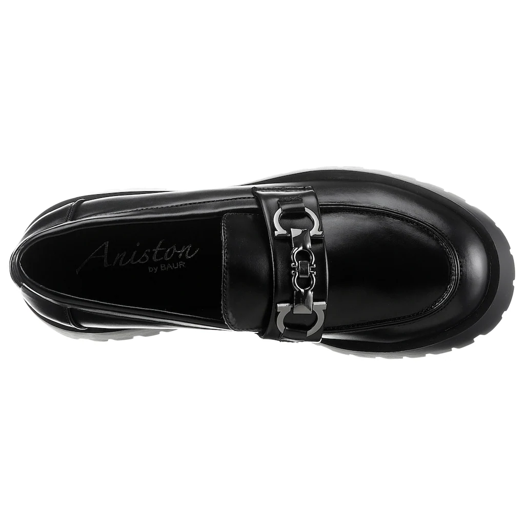 Aniston SHOES Loafer Slipper Halbschuh mit Bequemweite G (=weit) - NEUE KOLLEKTION Speichern exportieren