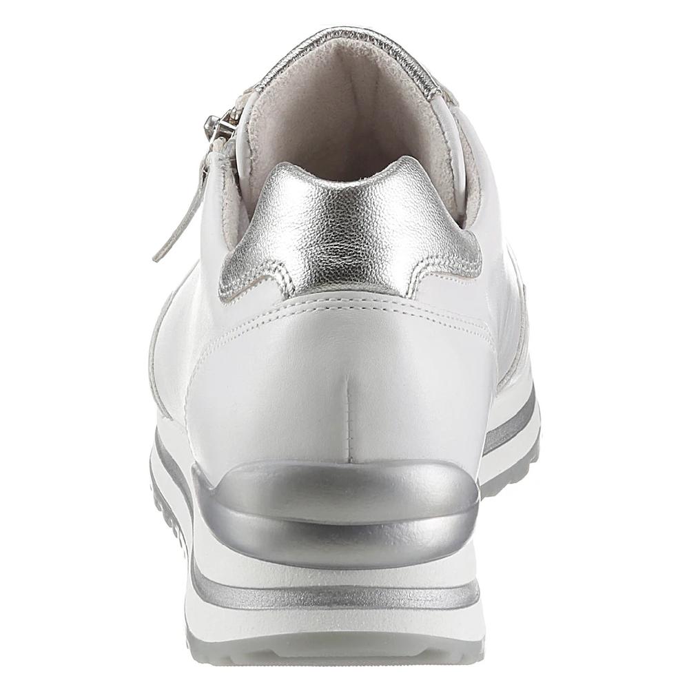 Gabor Keilsneaker »TURIN« mit silberfarbenen Details Freizeitschuh Halbschuh Schnürschuh Kostenloser Versand