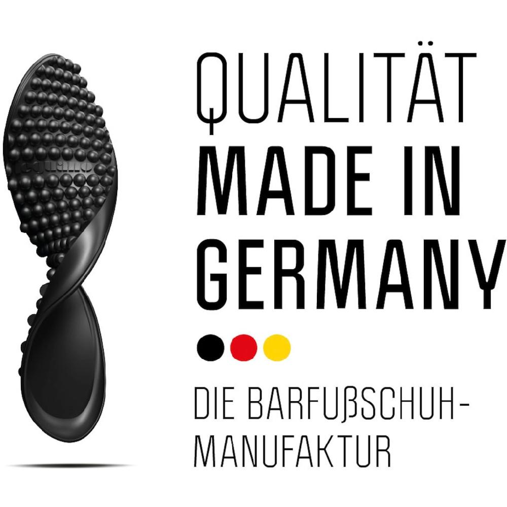 Leguano Barfußschuh »TANGO« Ballerina Slipper Bequemschuh mit Zierschleife und Glitzer online bestellen Sonderangebot