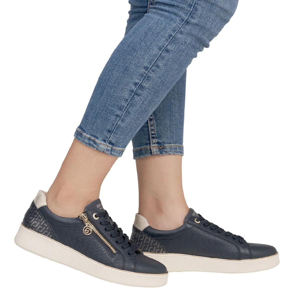 Remonte Plateausneaker Freizeitschuh Halbschuh Schnürerschuh seitlicher Reißverschluss bestellen Günstig kaufen