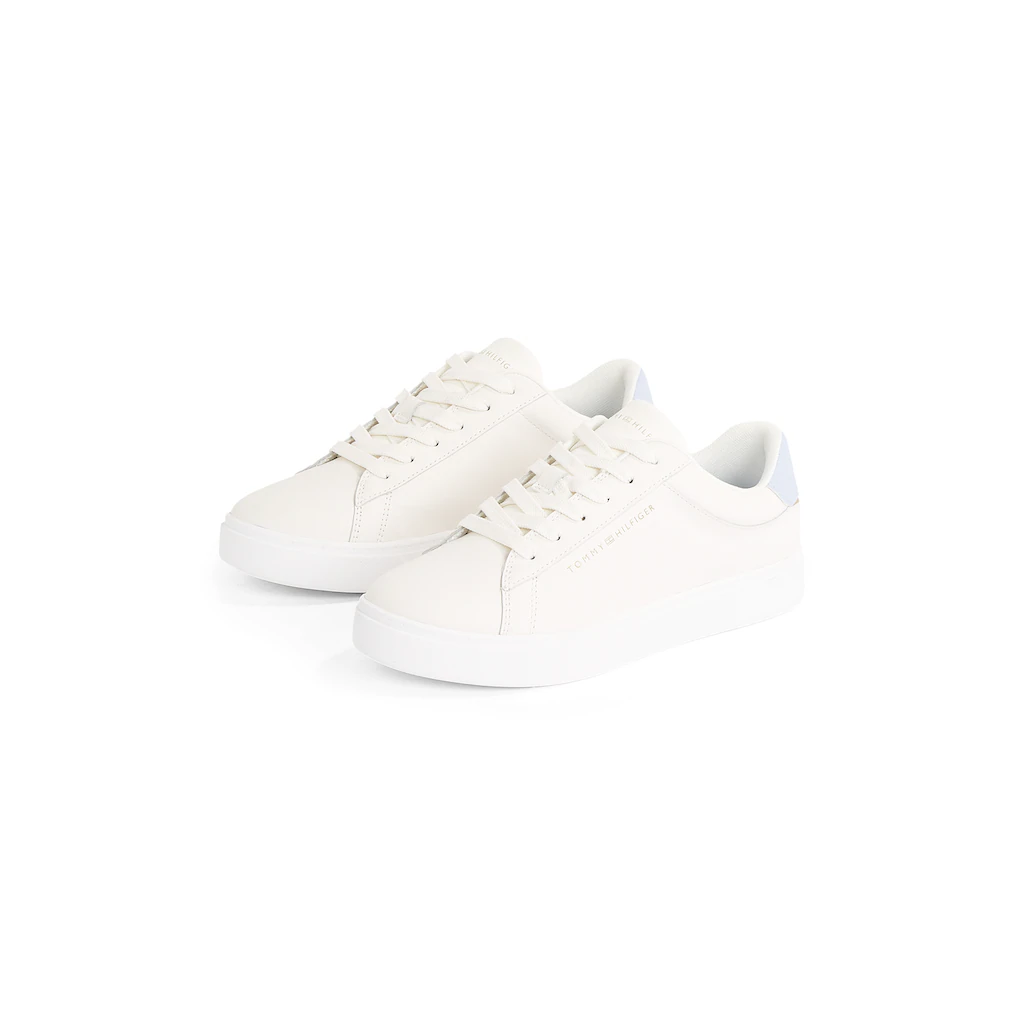Tommy Hilfiger Plateausneaker »ESSENTIAL COURT SNEAKER« Freizeitschuh Halbschuh Schnürschuh mit Logoschriftzug online bestellen Flash Sale