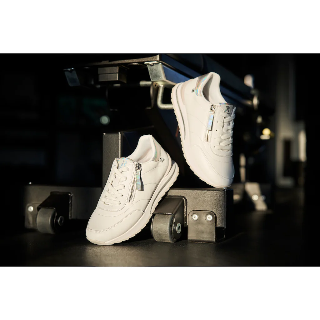 RIEKER Sport Plateausneaker Freizeitschuh Halbschuh Schürschuh in schmaler Form ▷ für Begrenztes Angebot