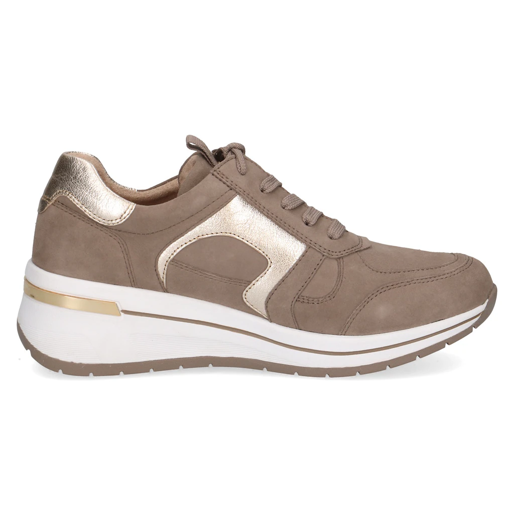Caprice Keilsneaker Freizeitschuh Halbschuh Schnürschuh mit Kontrastbesatz Weite H online bestellen Exklusive Angebote