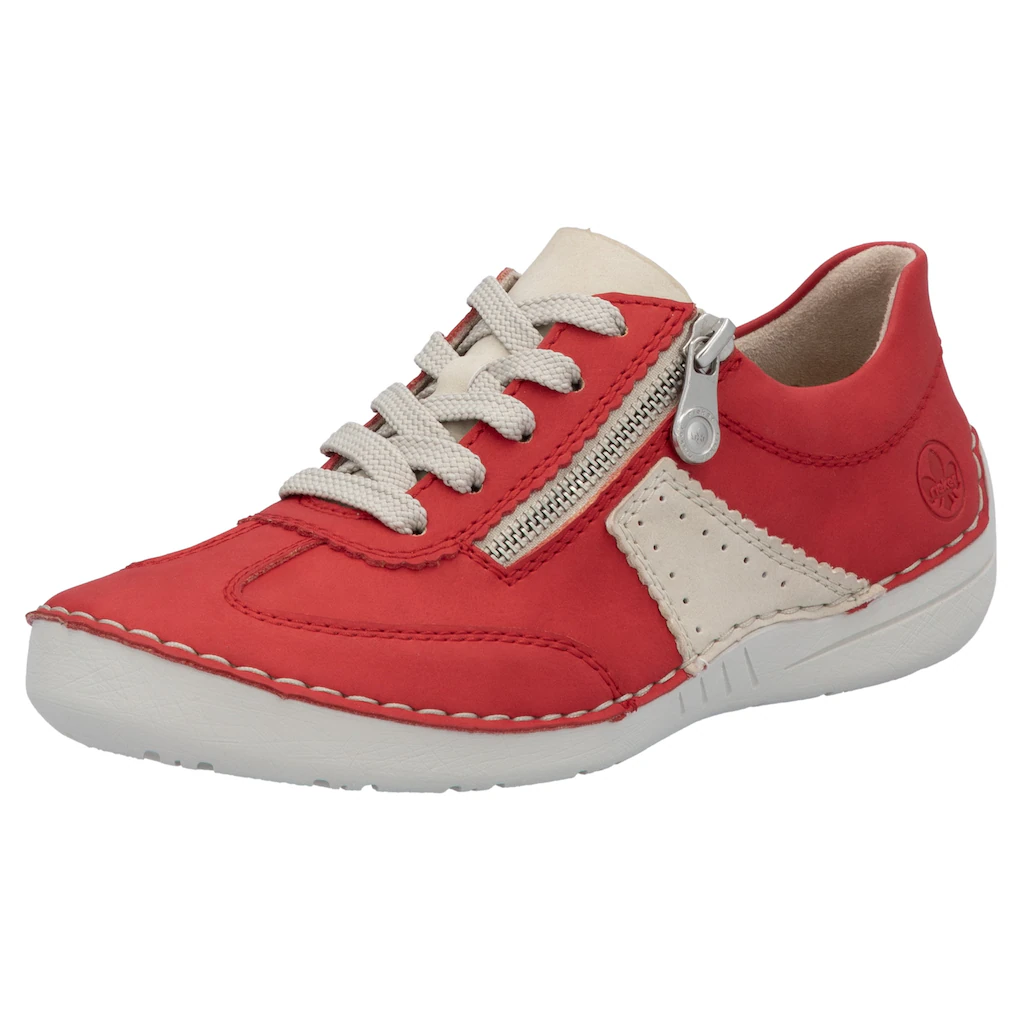 Rieker Sneaker Halbschuh Freizeitschuh Schnürschuh mit Reißverschluss online bestellen Bestseller