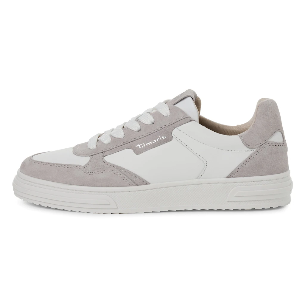 Tamaris Plateausneaker Freizeitschuh Halbschuh Schnürschuh mit seitlichem Logoschriftzug online bestellen Tägliche Deals