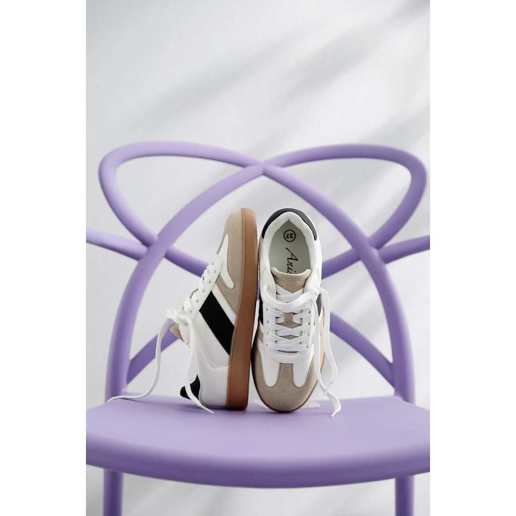 Aniston SHOES Sneaker Freizeitschuh Halbschuh Schnürschuh - NEUE KOLLEKTION auf Raten Super Sparpreis