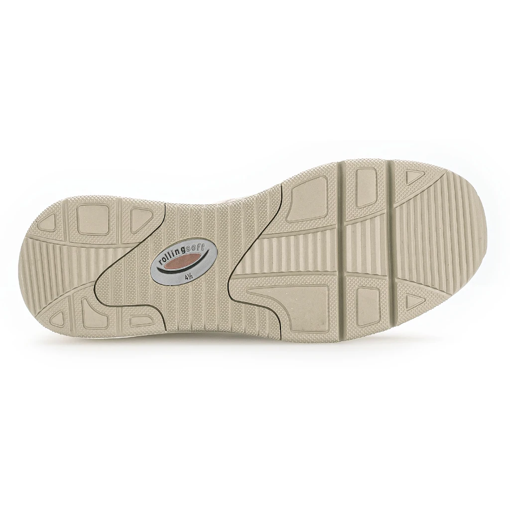 Gabor Rollingsoft Keilsneaker Freizeitschuh Halbschuh Schnürschuh Logoschriftzug an der Ferse kaufen Kostenlose Rückgabe