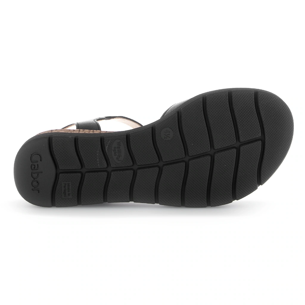 Gabor Keilsandalette »GENUA« Riemchensandale Komfortschuh Sommerschuh Stretcheinsatz Weite G online kaufen Zeitbegrenzte Promotion