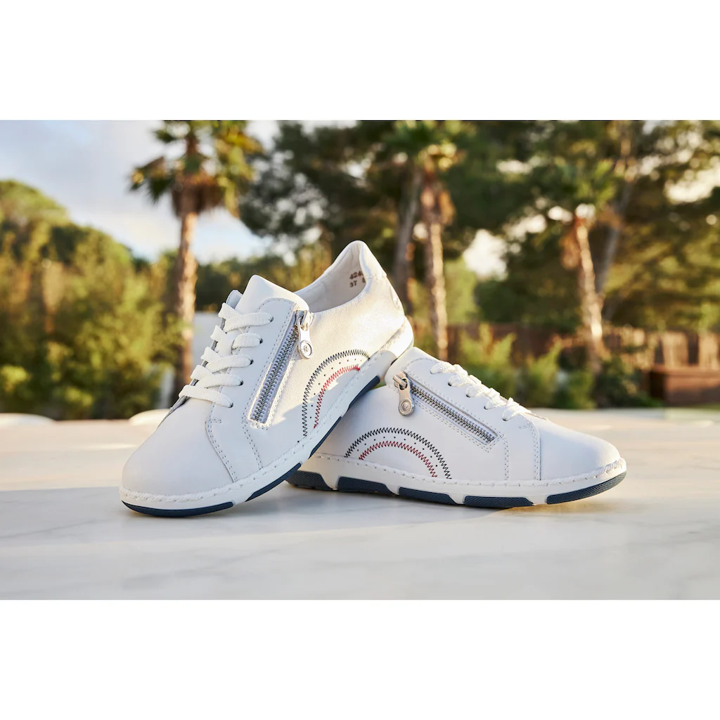 Rieker Sneaker Schnürschuh Halbschuh Freizeitschuh mit weichem Schaftrand online bestellen Vierteljährliche Förderung
