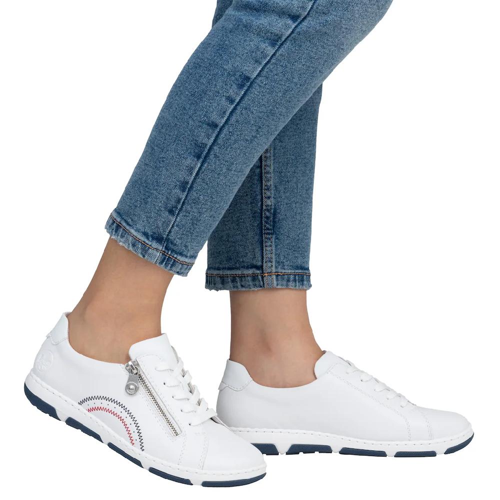 Rieker Sneaker Schnürschuh Halbschuh Freizeitschuh mit weichem Schaftrand online bestellen Vierteljährliche Förderung