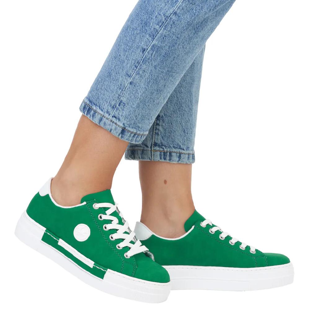 Rieker Sneaker Freizeitschuh Halbschuh Schnürschuh mit Plateausohle kaufen Riesige Rabatte