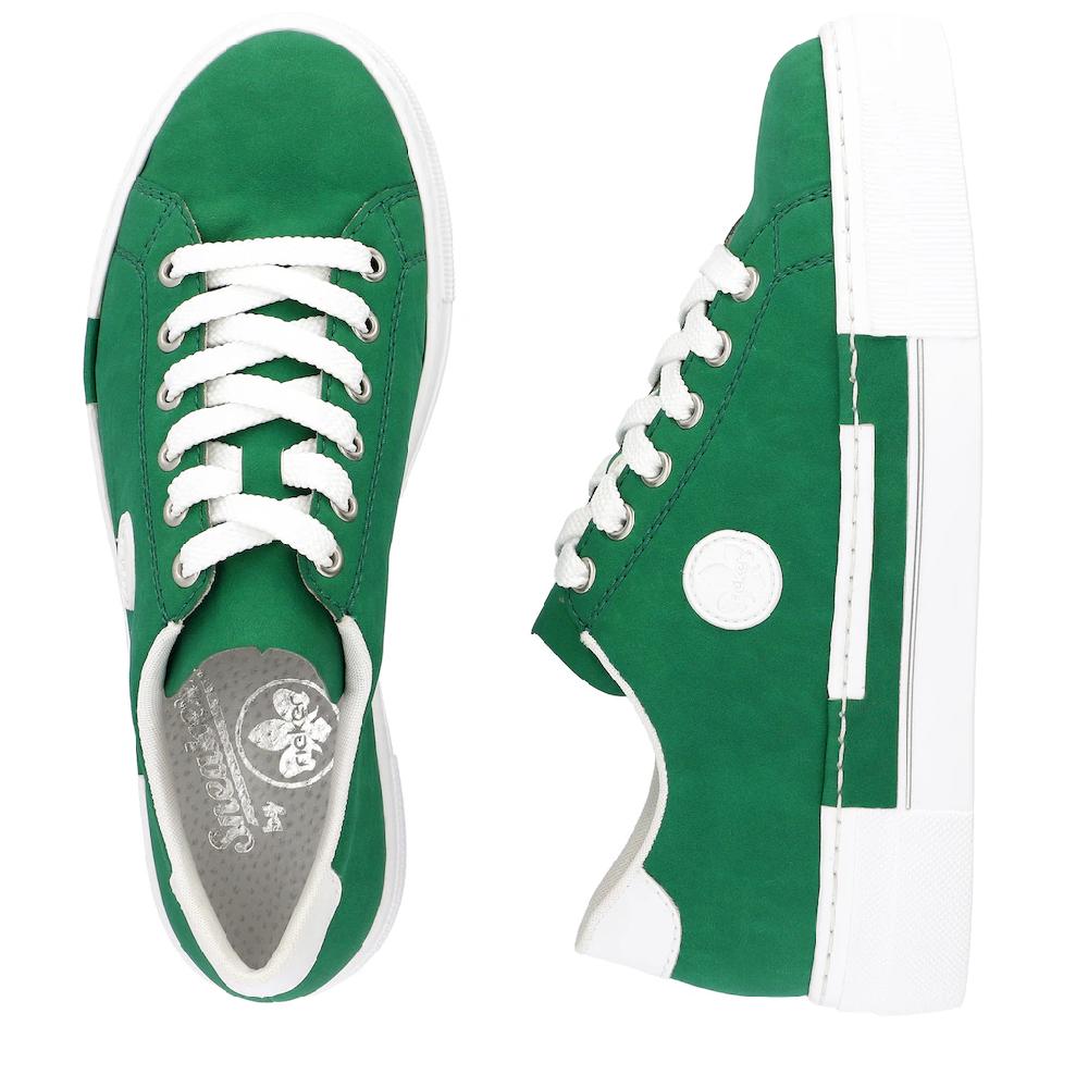 Rieker Sneaker Freizeitschuh Halbschuh Schnürschuh mit Plateausohle kaufen Riesige Rabatte