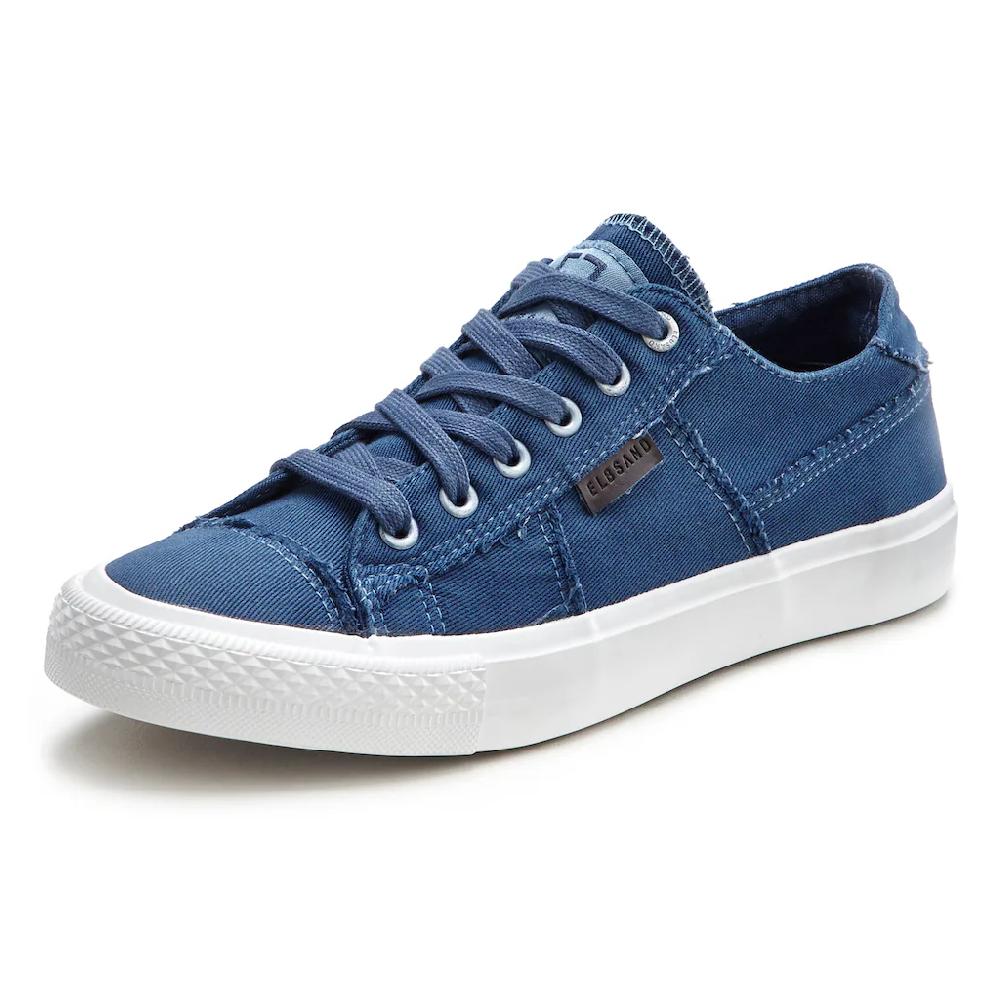 Elbsand Sneaker Schnürhalbschuh Freizeitschuh aus Textil Used-Look VEGAN ▷ für Rabatte dieses Monats