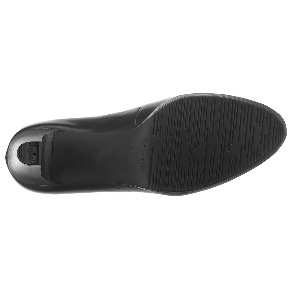 Tamaris Pumps »Zealot« Abendschuh Festtagsschuh Trichterabsatz in klassischer Linie online bestellen Kostenloser Versand