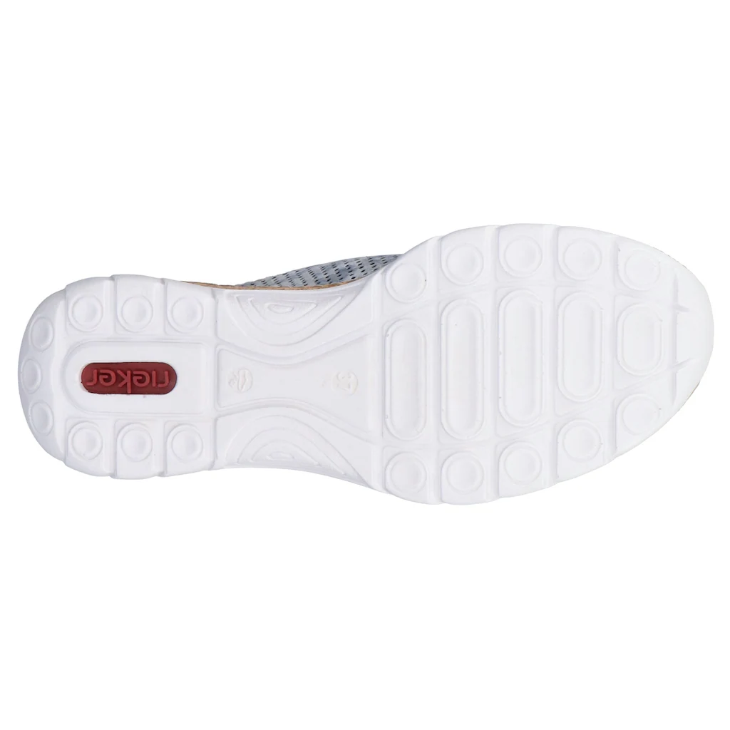 Rieker Slip-On Sneaker Slipper Schlupfschuh mit MemoSoft-Ausstattung ▷ für Fabrik Onlineshop
