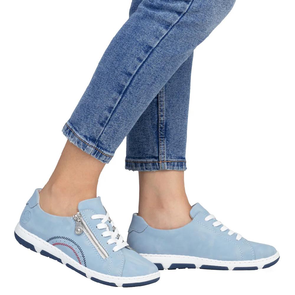 Rieker Sneaker Halbschuh Schnürschuh Freizeitschuh mit sportiver Laufsohle online bestellen Günstig kaufen