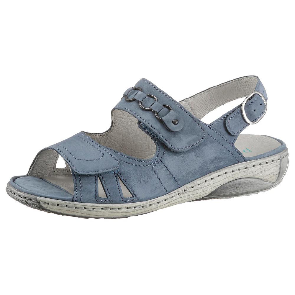 Waldläufer Riemchensandale »GARDA« Sommerschuh Sandalette Keilabsatz mit Druckknopf G-Weite online kaufen Flash Sale