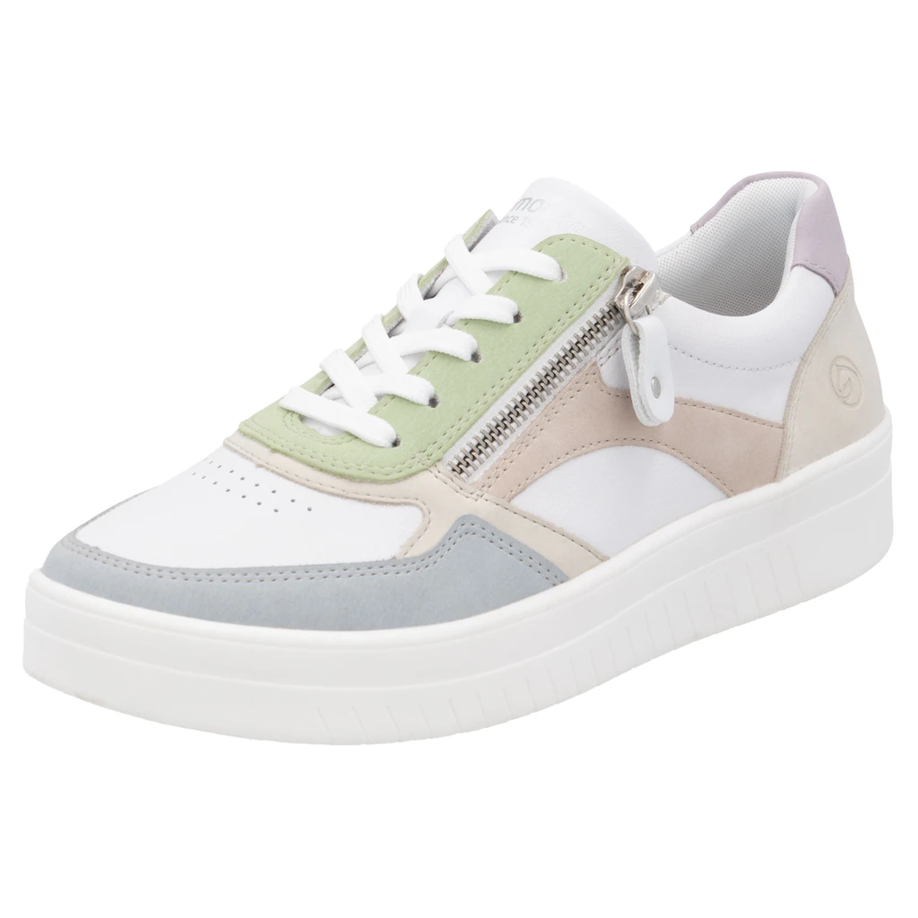 Remonte Plateausneaker Freizeitschuh Halbschuh Schnürschuh in schmaler Form bestellen Lagerräumung