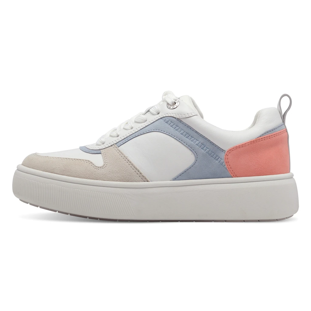 Tamaris Plateausneaker Freizeitschuh Halbschuh Schnürschuh mit Kontrastbesätzen online bestellen Neuheiten