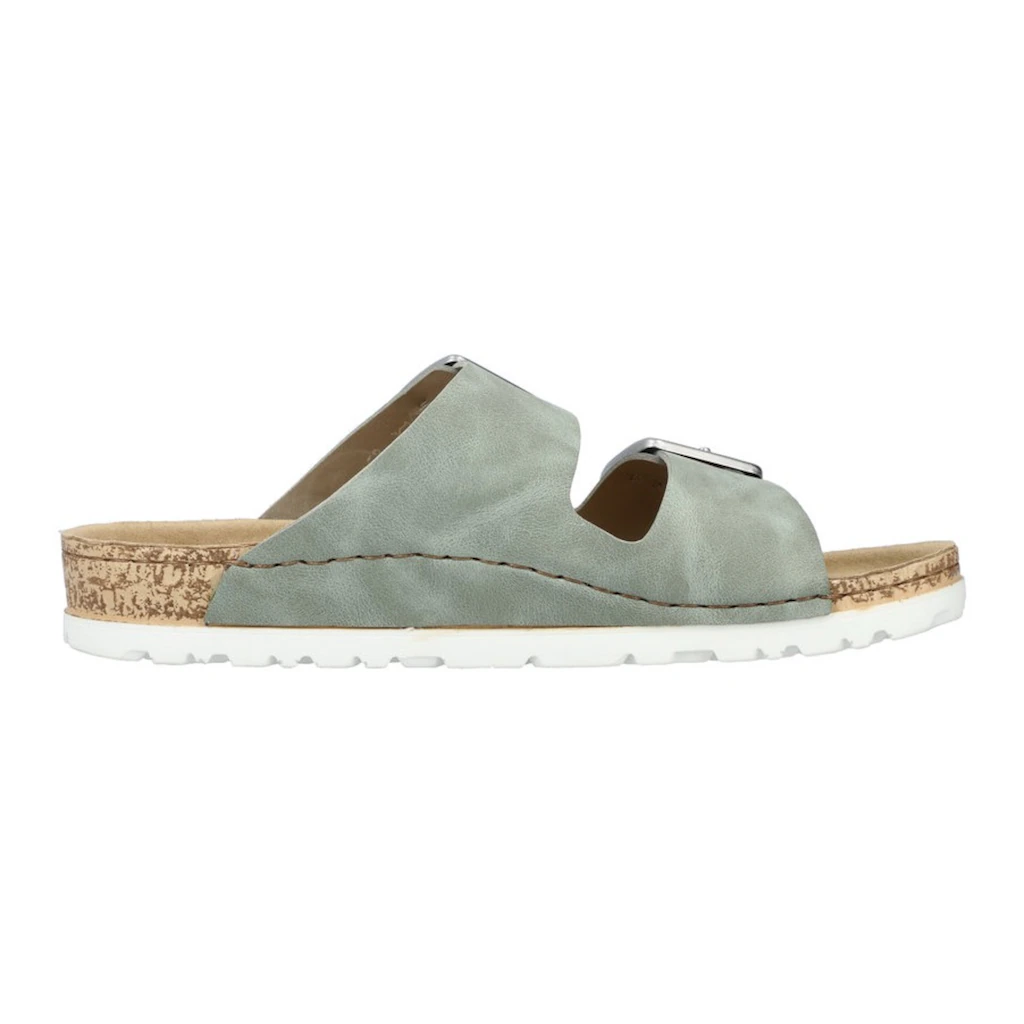 Rieker Pantolette Sommerschuh Schlappen mit verstellbaren Schnallen Sonderangebote