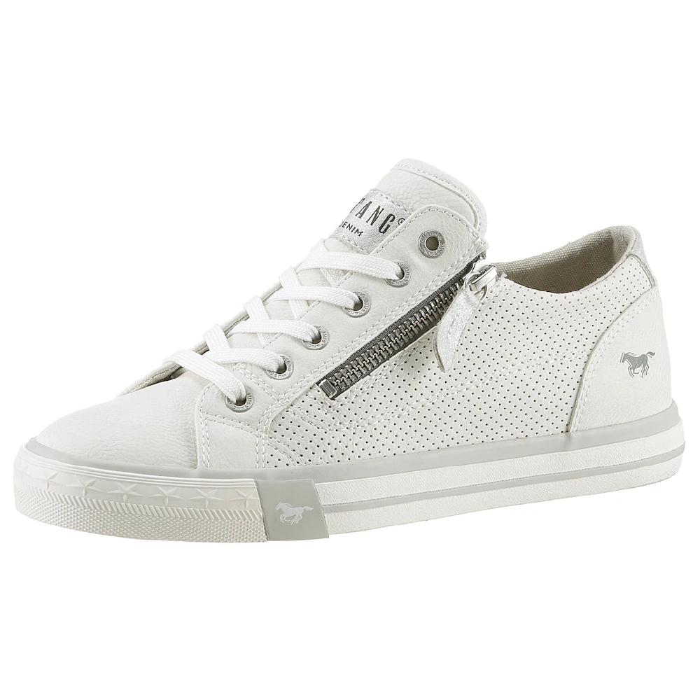 Mustang Shoes Sneaker mit Synthetikfersenfleck online kaufen Tiefpreis