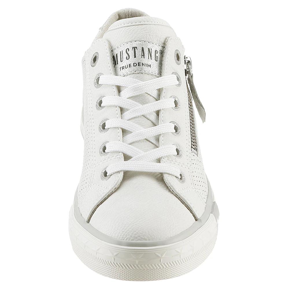 Mustang Shoes Sneaker mit Synthetikfersenfleck online kaufen Tiefpreis